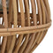 vidaXL - Lantaarnhouder - hangend - wicker - naturel