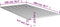 vidaXL - Lattenbodem - 100x200 - cm - massief - grenenhout