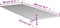 vidaXL - Lattenbodem - 80x200 - cm - massief - grenenhout
