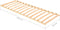 vidaXL - Lattenbodem - met - 13 - latten - 80x200 - cm