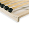 vidaXL - Lattenbodem - met - 28 - latten - 7 - zones - 120x200 - cm