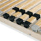 vidaXL - Lattenbodem - met - 28 - latten - 7 - zones - 120x200 - cm