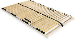 vidaXL - Lattenbodem - met - 28 - latten - 7 - zones - 140x200 - cm