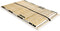 vidaXL - Lattenbodem - met - 28 - latten - 7 - zones - 140x200 - cm