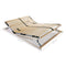 vidaXL - Lattenbodem - met - 28 - latten - 7 - zones - 140x200 - cm