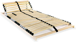 vidaXL - Lattenbodem - met - 28 - latten - 7 - zones - 70x200 - cm