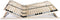 vidaXL - Lattenbodem - met - 28 - latten - 7 - zones - 70x200 - cm