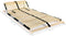 vidaXL - Lattenbodem - met - 28 - latten - 7 - zones - 90x200 - cm