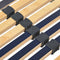 vidaXL - Lattenbodem - met - 28 - latten - 7 - zones - elektrisch - 70x200 - cm
