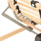 vidaXL - Lattenbodem - met - 28 - latten - 7 - zones - elektrisch - 100x200 - cm