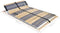 vidaXL - Lattenbodem - met - 42 - latten - 7 - zones - 100x200 - cm