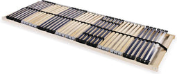 vidaXL - Lattenbodem - met - 42 - latten - 7 - zones - 70x200 - cm
