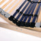 vidaXL - Lattenbodem - met - 42 - latten - 7 - zones - 90x200 - cm