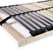 vidaXL - Lattenbodem - met - 42 - latten - 7 - zones - 90x200 - cm