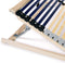 vidaXL - Lattenbodem - met - 42 - latten - 7 - zones - 90x200 - cm