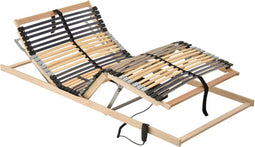 vidaXL - Lattenbodem - met - 42 - latten - 7 - zones - elektrisch - 90x200 - cm