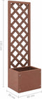 vidaXL - Latwerkplantenbak - 40x30x135 - cm - HKC