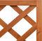 vidaXL - Latwerkplantenbak - hoekmodel - 40x40x150 - cm - massief - vurenhout