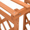 vidaXL - Latwerkplantenbak - met - boog - 49x39x117 - cm - vurenhout
