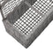 vidaXL - Latwerkplantenbak - verhoogd - met - potten - 58x30x107 - cm - rattan - grijs