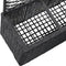 vidaXL - Latwerkplantenbak - verhoogd - met - potten - 58x30x107 - cm - rattan - bruin
