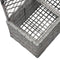 vidaXL - Latwerkplantenbak - verhoogd - met - potten - 58x30x107 - cm - rattan - bruin