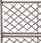 vidaXL - Latwerkplantenbak - verhoogd - met - potten - 58x30x107 - cm - rattan - zwart