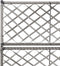 vidaXL - Latwerkplantenbak - verhoogd - met - potten - 83x30x130 - cm - rattan - zwart