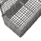 vidaXL - Latwerkplantenbak - verhoogd - met - potten - 83x30x130 - cm - rattan - grijs