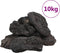vidaXL - Lavastenen - 10 - kg - 10-30 - cm - zwart
