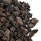 vidaXL - Lavastenen - 25 - kg - 1-2 - cm - zwart