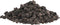 vidaXL - Lavastenen - 25 - kg - 1-2 - cm - zwart