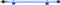 vidaXL - LED-aquariumlamp - 48 - cm - blauw