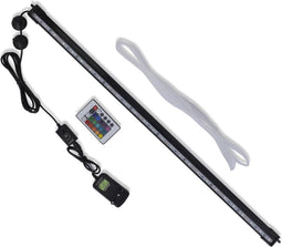 vidaXL - LED-aquariumlamp - met - bubbels - RGB - 71 - cm