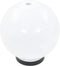 vidaXL LED-bollampen 2 st rond 20 cm PMMA