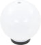 vidaXL LED-bollampen 2 st rond 20 cm PMMA