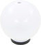 vidaXL LED-bollampen 2 st rond 20 cm PMMA