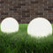 vidaXL LED-bollampen 2 st rond 25 cm PMMA