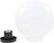 vidaXL LED-bollampen 2 st rond 30 cm PMMA