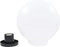 vidaXL LED-bollampen 2 st rond 30 cm PMMA