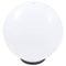 vidaXL LED-bollampen 2 st rond 40 cm PMMA