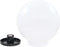 vidaXL LED-bollampen 2 st rond 40 cm PMMA