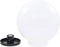 vidaXL LED-bollampen 2 st rond 40 cm PMMA