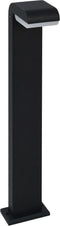 vidaXL LED-buitenlamp 9 W ovaal zwart