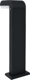 vidaXL LED-buitenlamp 9 W ovaal zwart