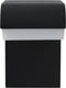 vidaXL LED-buitenwandlamp 9 W ovaal zwart