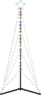 vidaXL - LED-kerstboom - 363 - LEDs - kleurrijk - 182 - cm