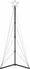 vidaXL - LED-kerstboom - 363 - LEDs - kleurrijk - 182 - cm