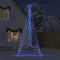 vidaXL - LED-kerstboom - 615 - LEDs - 404,5 - cm - blauw