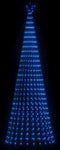 vidaXL - LED-kerstboom - 688 - LEDs - 300 - cm - blauw